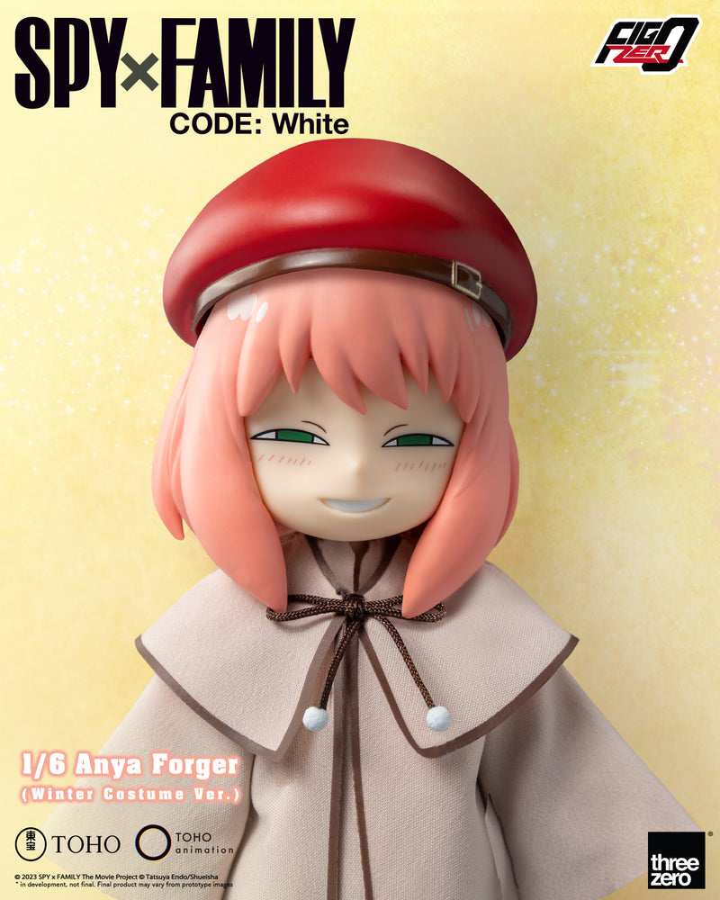 Load image into Gallery viewer, Threezero - FigZero Spy X Family Code White - Anya Forger (Winter Costume Ver.)
