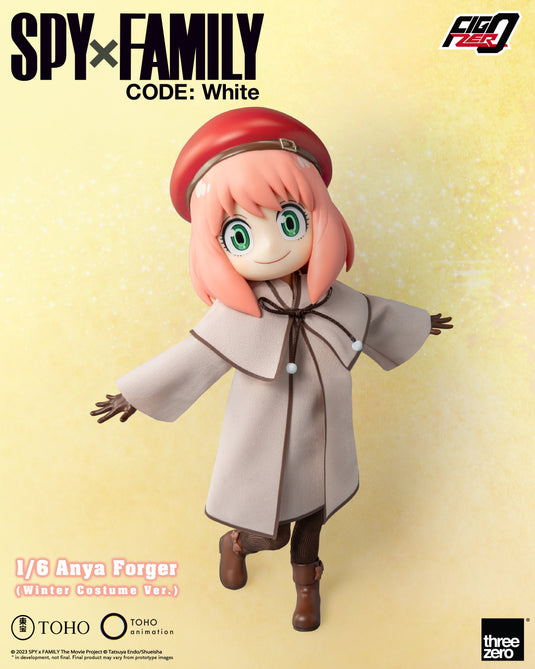 Threezero - FigZero Spy X Family Code White - Anya Forger (Winter Costume Ver.)