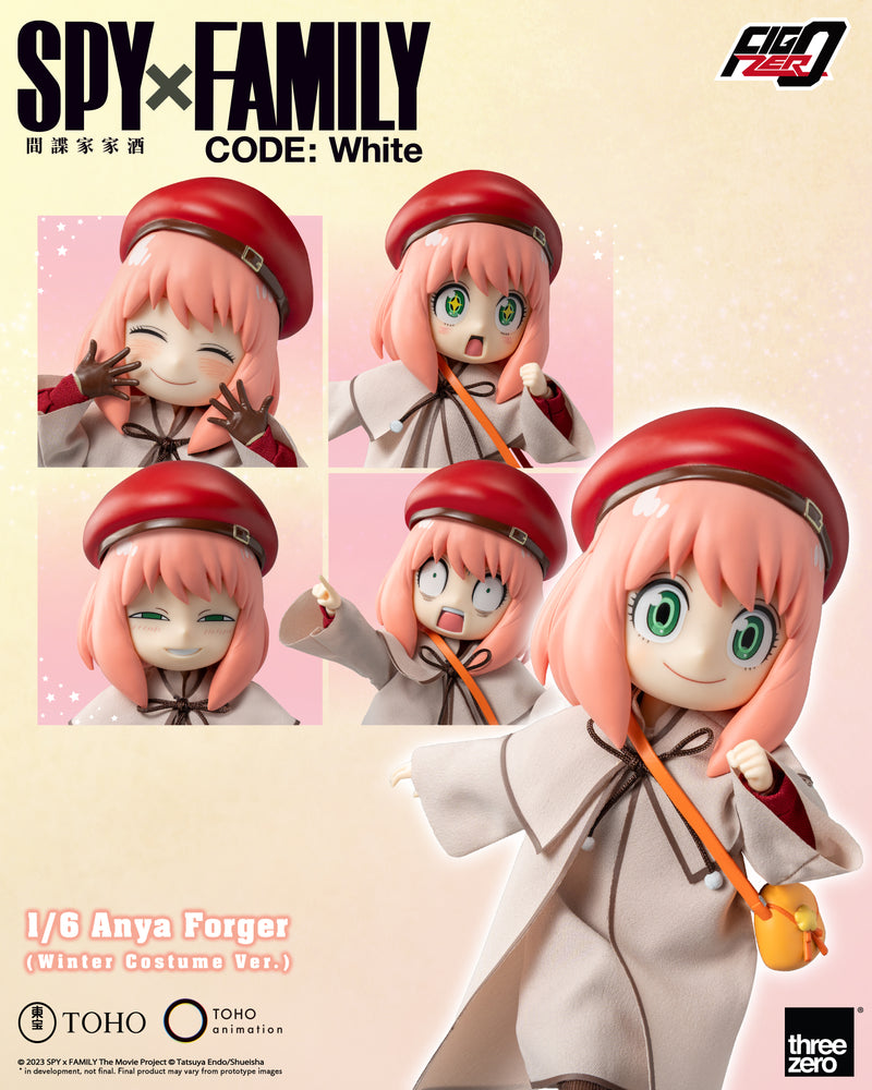 Load image into Gallery viewer, Threezero - FigZero Spy X Family Code White - Anya Forger (Winter Costume Ver.)
