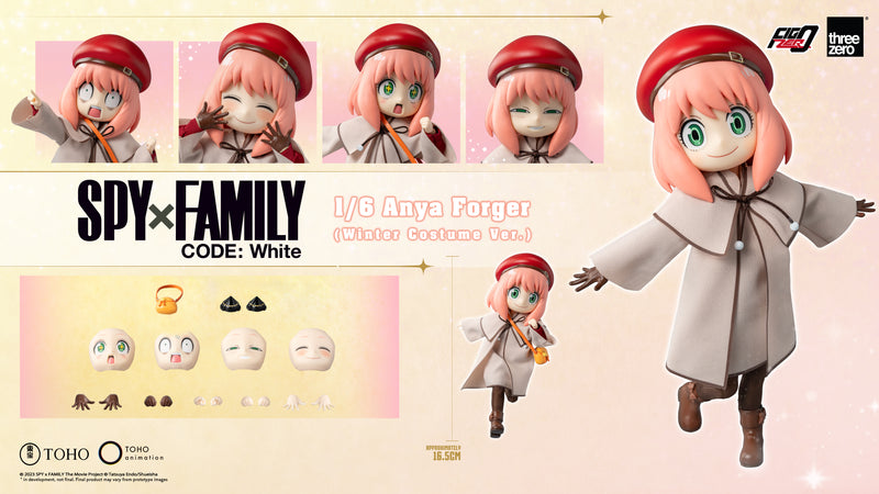 Load image into Gallery viewer, Threezero - FigZero Spy X Family Code White - Anya Forger (Winter Costume Ver.)
