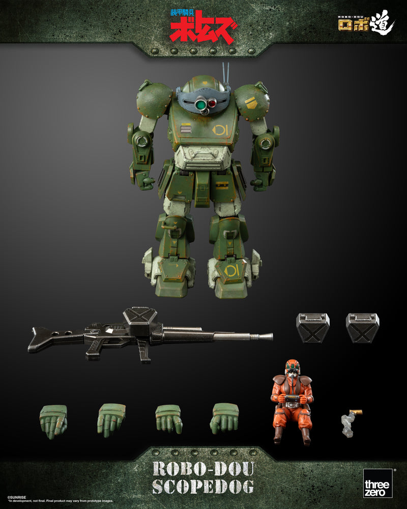 Load image into Gallery viewer, Threezero - ROBO-DOU Armored Trooper Votoms - Scopedog (Reissue)
