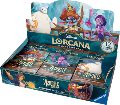 Disney Lorcana TCG - Azurite Sea Booster Box