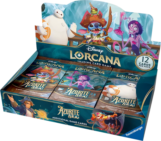 Disney Lorcana TCG - Azurite Sea Booster Box