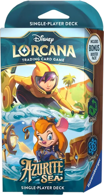 Disney Lorcana TCG - Azurite Sea Starter Deck - Emerald & Sapphire