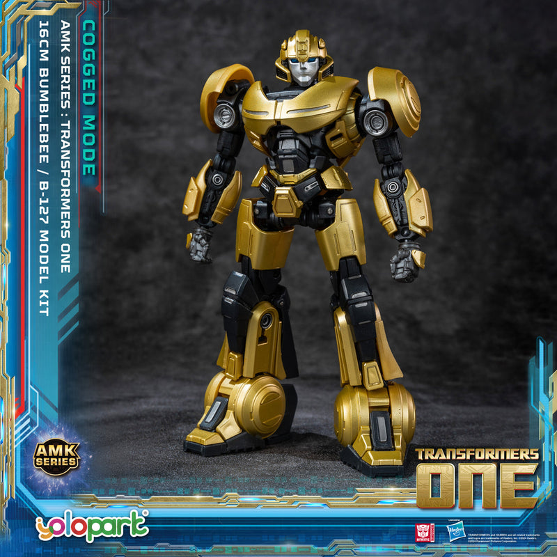 Load image into Gallery viewer, Yolopark - Transformers: Transformers One -  AMK Series Cogged Bot Mode - Bumblebee B-127 Model Kit
