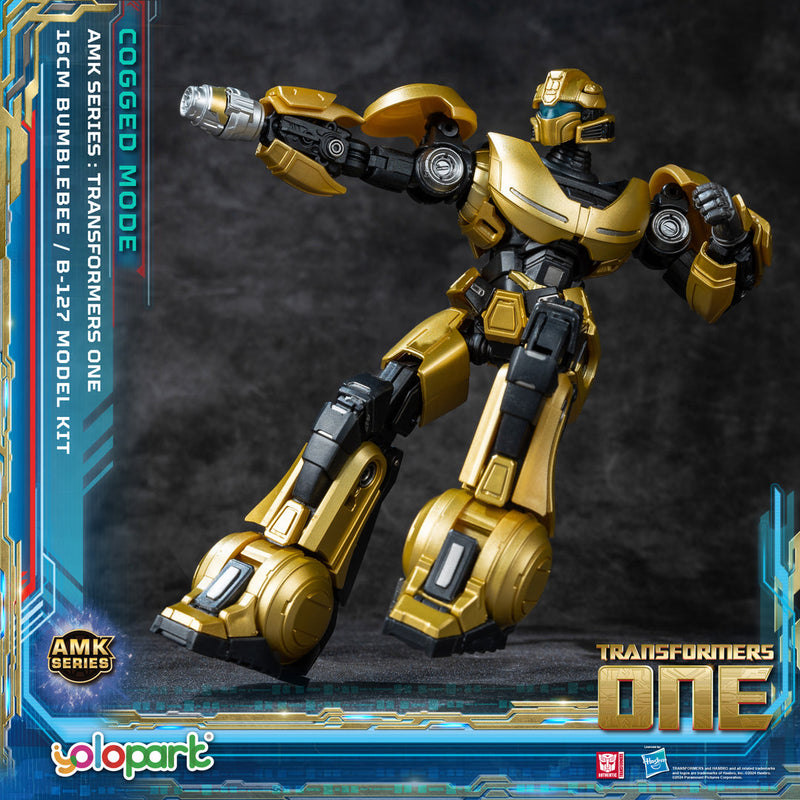 Load image into Gallery viewer, Yolopark - Transformers: Transformers One -  AMK Series Cogged Bot Mode - Bumblebee B-127 Model Kit
