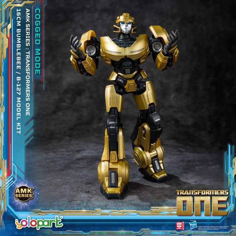Load image into Gallery viewer, Yolopark - Transformers: Transformers One -  AMK Series Cogged Bot Mode - Bumblebee B-127 Model Kit
