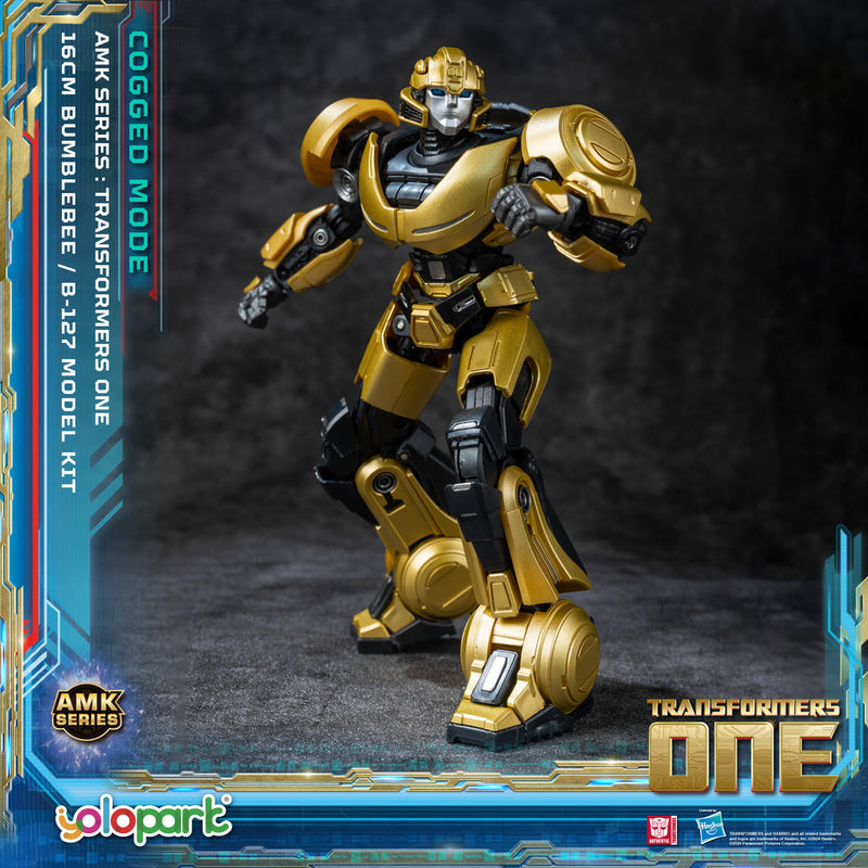 Load image into Gallery viewer, Yolopark - Transformers: Transformers One -  AMK Series Cogged Bot Mode - Bumblebee B-127 Model Kit

