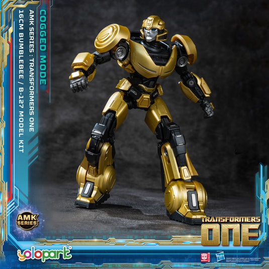 Yolopark - Transformers: Transformers One -  AMK Series Cogged Bot Mode - Bumblebee B-127 Model Kit