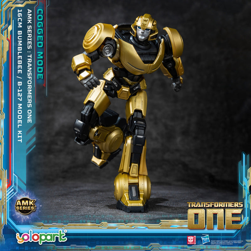 Load image into Gallery viewer, Yolopark - Transformers: Transformers One -  AMK Series Cogged Bot Mode - Bumblebee B-127 Model Kit
