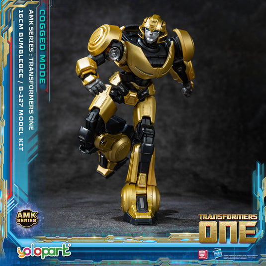 Yolopark - Transformers: Transformers One -  AMK Series Cogged Bot Mode - Bumblebee B-127 Model Kit