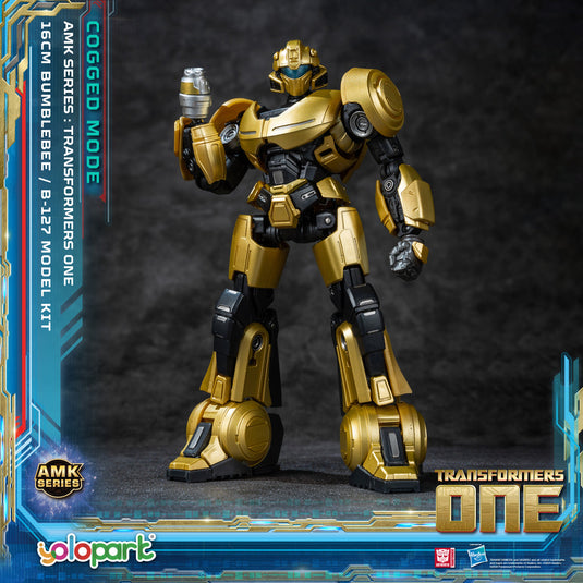 Yolopark - Transformers: Transformers One -  AMK Series Cogged Bot Mode - Bumblebee B-127 Model Kit