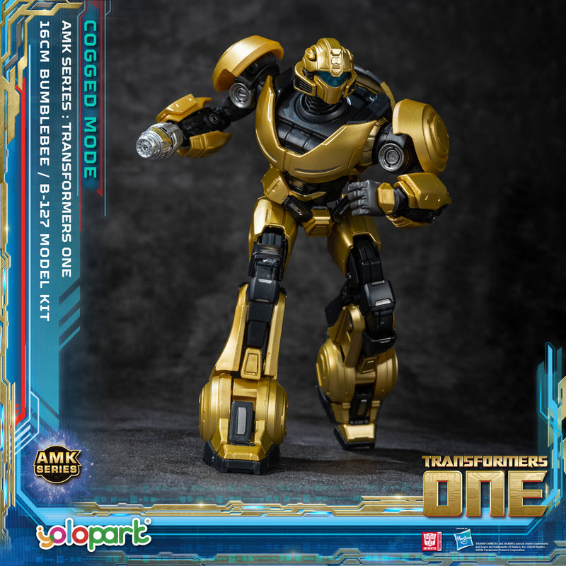 Load image into Gallery viewer, Yolopark - Transformers: Transformers One -  AMK Series Cogged Bot Mode - Bumblebee B-127 Model Kit
