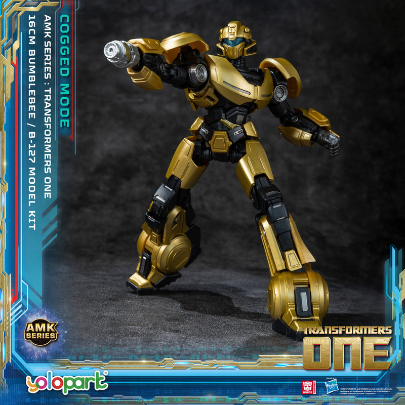 Load image into Gallery viewer, Yolopark - Transformers: Transformers One -  AMK Series Cogged Bot Mode - Bumblebee B-127 Model Kit
