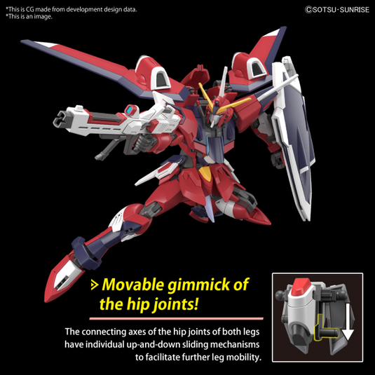 High Grade Gundam SEED Freedom 1/144 - Immortal Justice Gundam