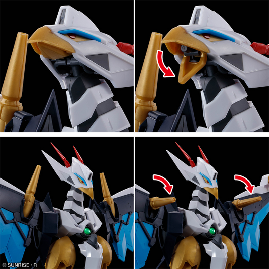 Bandai - HG Mashin Hero Wataru - Amplified IMGN Kujinmaru