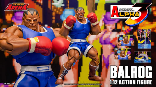 Storm Collectibles - Storm Arena: Street Fighter Alpha 3 - Balrog 1/12 Scale