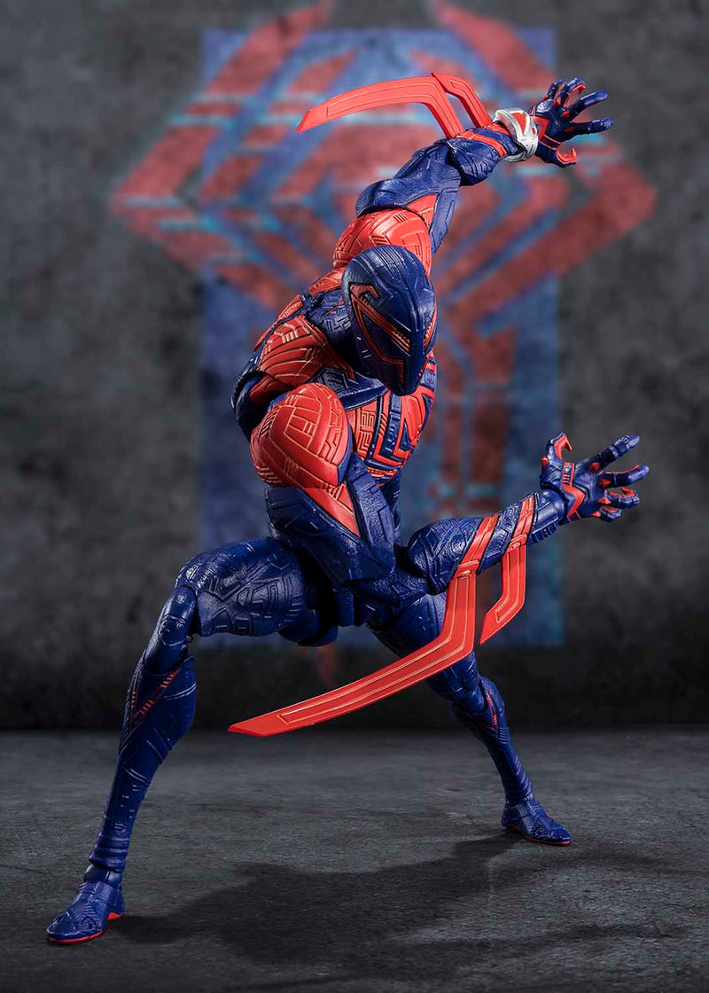 Load image into Gallery viewer, Bandai - S.H.Figuarts - Spider-Man Across The Spider-Verse - Spider-Man 2099 (928 Warden of the Multiverse)
