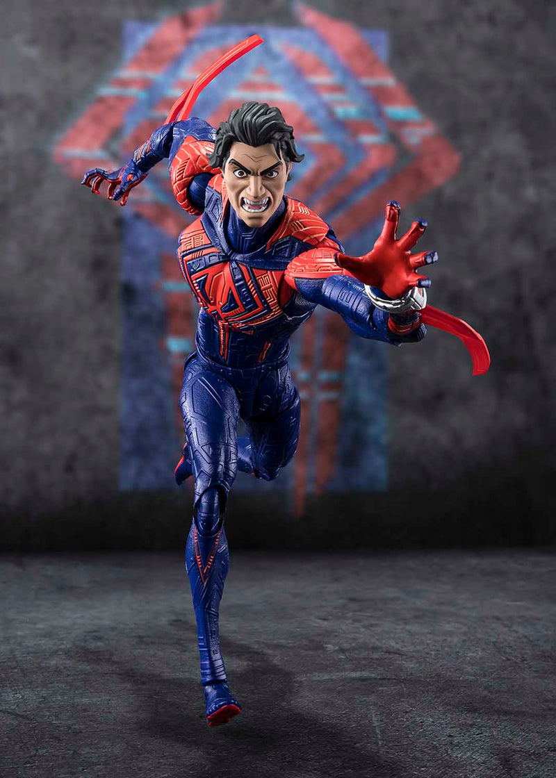 Load image into Gallery viewer, Bandai - S.H.Figuarts - Spider-Man Across The Spider-Verse - Spider-Man 2099 (928 Warden of the Multiverse)

