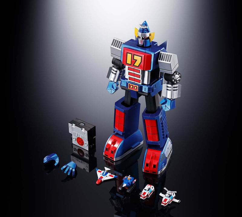 Load image into Gallery viewer, Bandai - Soul of Chogokin - Daitetsujin 17 - GX-101S Daittetsujin 17 &amp; Daitestujin 18 Graviton Box Set
