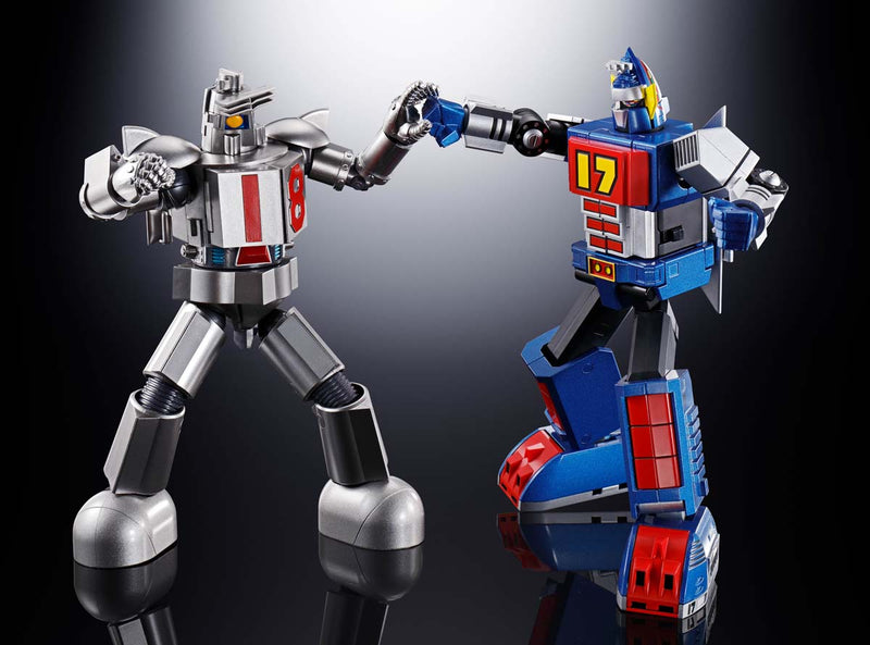 Load image into Gallery viewer, Bandai - Soul of Chogokin - Daitetsujin 17 - GX-101S Daittetsujin 17 &amp; Daitestujin 18 Graviton Box Set
