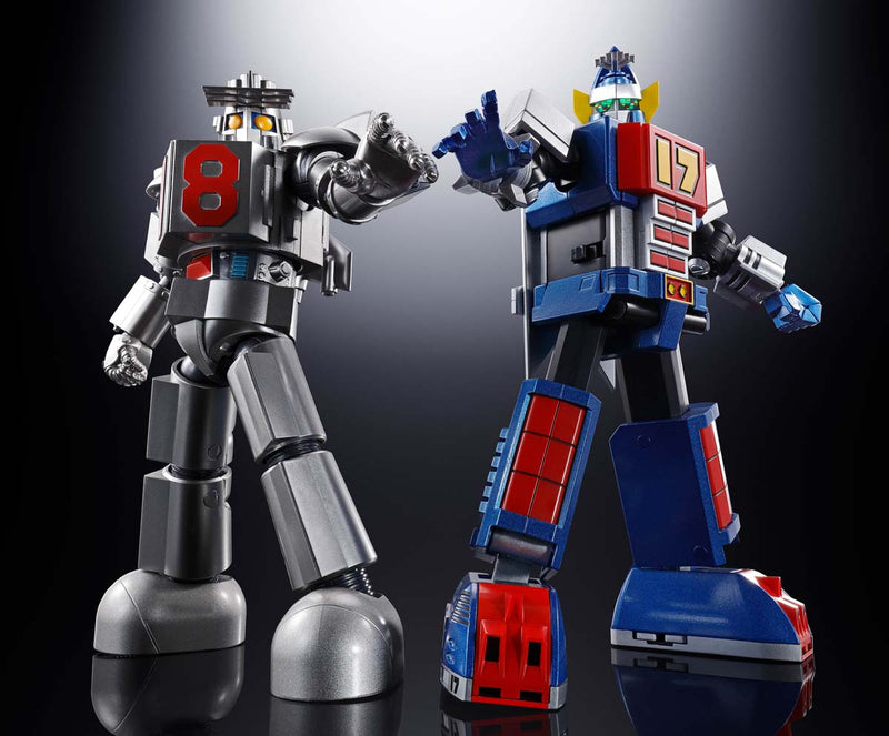 Load image into Gallery viewer, Bandai - Soul of Chogokin - Daitetsujin 17 - GX-101S Daittetsujin 17 &amp; Daitestujin 18 Graviton Box Set
