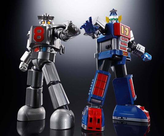 Bandai - Soul of Chogokin - Daitetsujin 17 - GX-101S Daittetsujin 17 & Daitestujin 18 Graviton Box Set