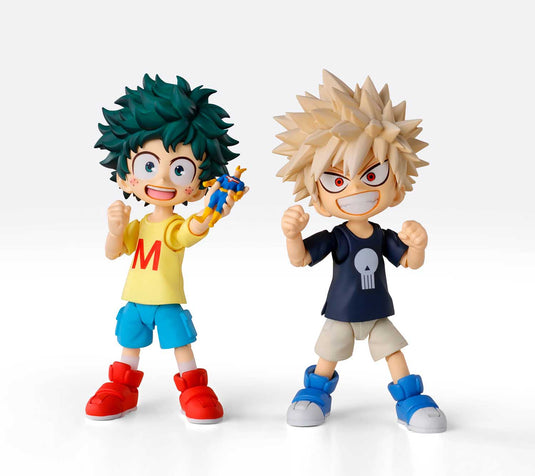 Bandai - S.H.Figuarts - My Hero Academia - Izuku Midoriya & Katsuki Bakugo (Childhood Set)