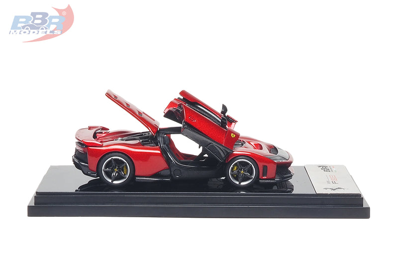 Load image into Gallery viewer, BBR Models - Ferrari F80 Rosso Supercar 1/64 Scale Diecast Model Car (BBR64001H)
