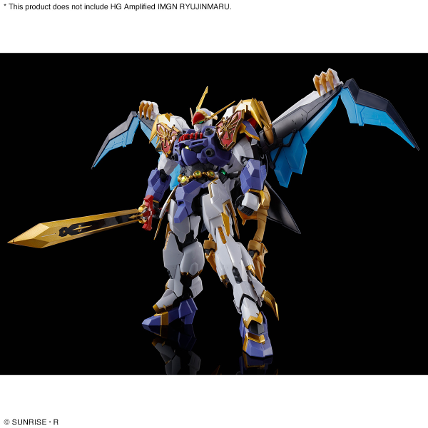 Load image into Gallery viewer, Bandai - HG Mashin Hero Wataru - Amplified IMGN Kujinmaru
