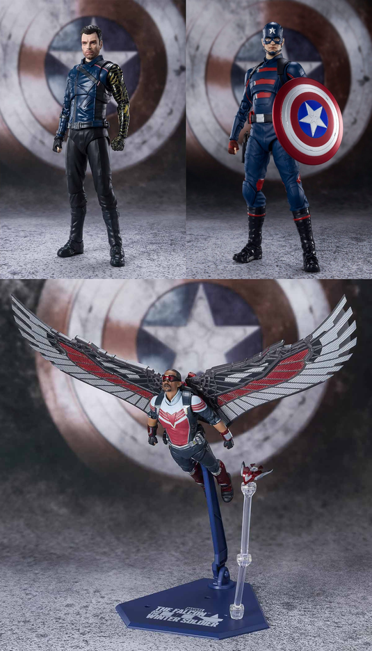 S.H. Figuarts Falcon and Winter Soldier Bundle A