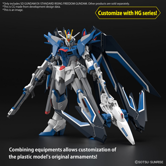 SD Gundam EX Standard - Rising Freedom Gundam