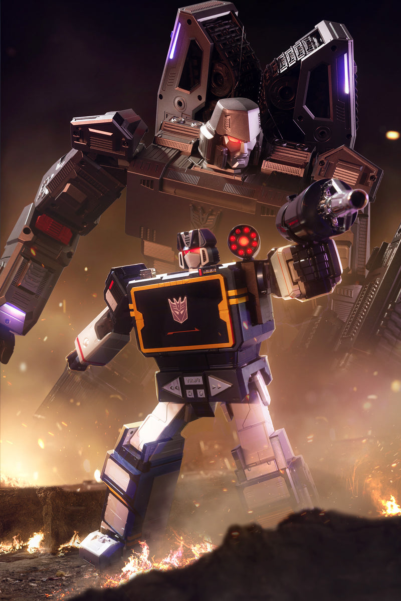 Load image into Gallery viewer, Robosen - Transformers - Flagship Soundwave Auto-Converting Robot
