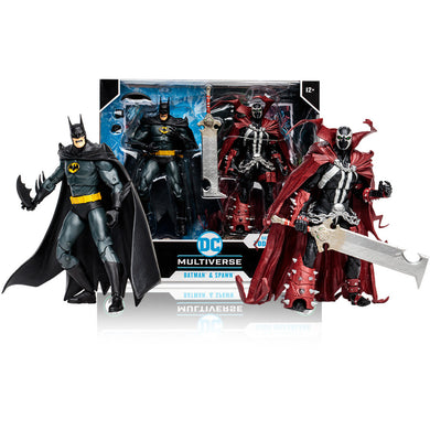 Mcfarlane Toys - DC Multiverse Batman and Spawn Action Figure 2-Pack