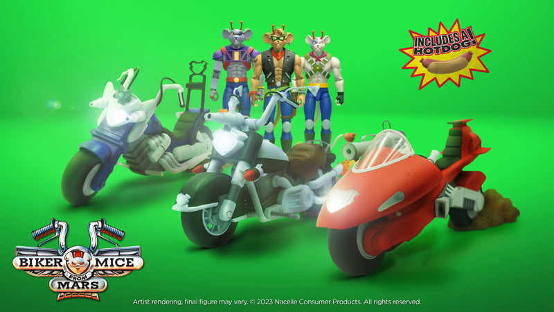 Load image into Gallery viewer, The Nacelle Company - Biker Mice from Mars - Vinnie&#39;s Radical Rocket Sled
