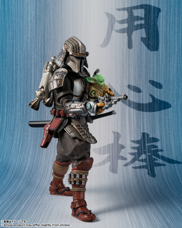 Load image into Gallery viewer, Bandai - Star Wars - Meisho Movie Realization: Yojinbo Mandalorian and Grogu (Tamahii Nations Shop Exclusive)
