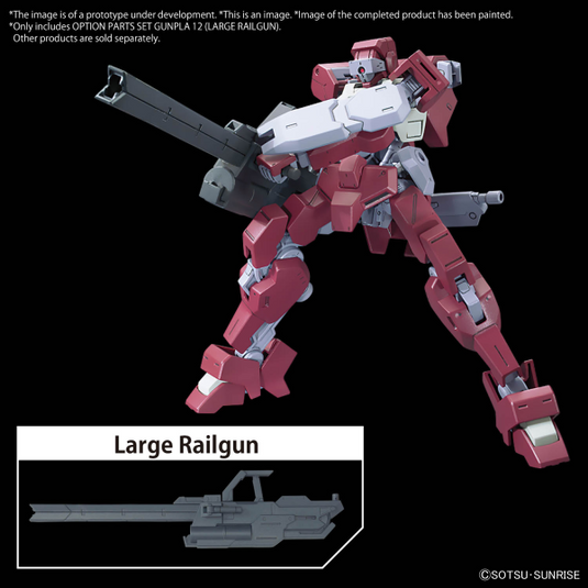 Bandai - Gundam Option Parts - Gunpla 12 (Large Railgun)