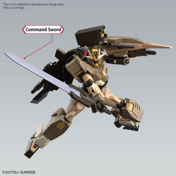 Load image into Gallery viewer, High Grade Gundam Build Metaverse 1/144 - Gundam 00 Command Qan[t] (Desert Type)
