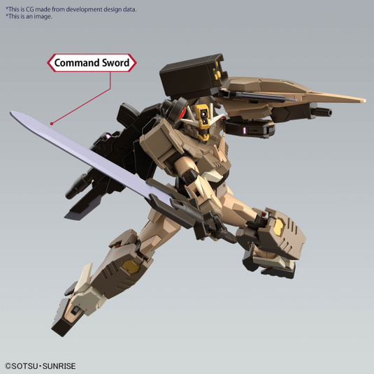 High Grade Gundam Build Metaverse 1/144 - Gundam 00 Command Qan[t] (Desert Type)