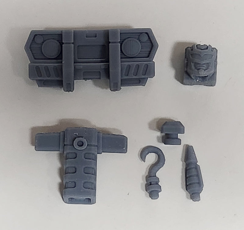 Load image into Gallery viewer, Renderform CC-05 Cannon Hook Custom Kit and Crosscut Figure Set
