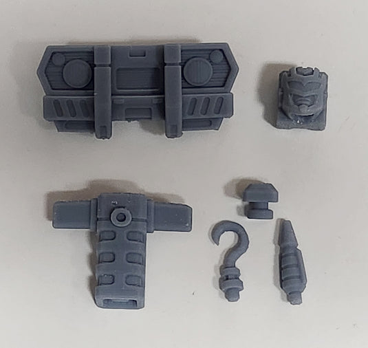 Renderform CC-05 Cannon Hook Custom Kit and Crosscut Figure Set