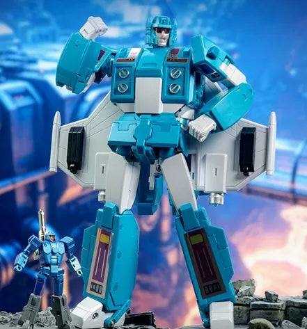Load image into Gallery viewer, X-Transbots - MX-68T Conechrome and Firehole Youth Version
