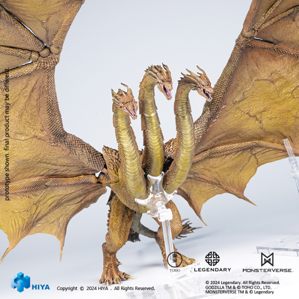 Load image into Gallery viewer, Hiya Toys - Exquisite Basic Series: Godzilla King of Monsters (2019) - Ghidora (Gravity Beam Ver.)
