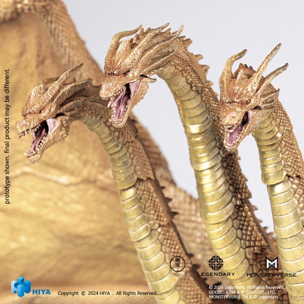 Load image into Gallery viewer, Hiya Toys - Exquisite Basic Series: Godzilla King of Monsters (2019) - Ghidora (Gravity Beam Ver.)
