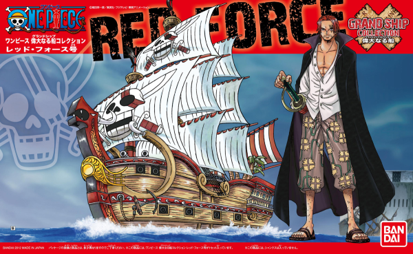 Load image into Gallery viewer, Bandai - One Piece - Grand Ship Collection: Red Force Model Kit
