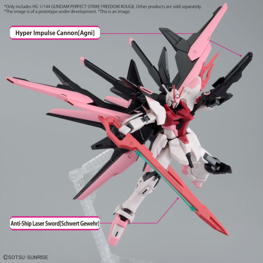 High Grade Gundam Build Metaverse 1/144 - Perfect Strike Freedom Rouge
