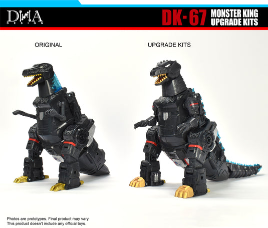 DNA Design - DK-67 Megazauron Monster King Upgrade Kit