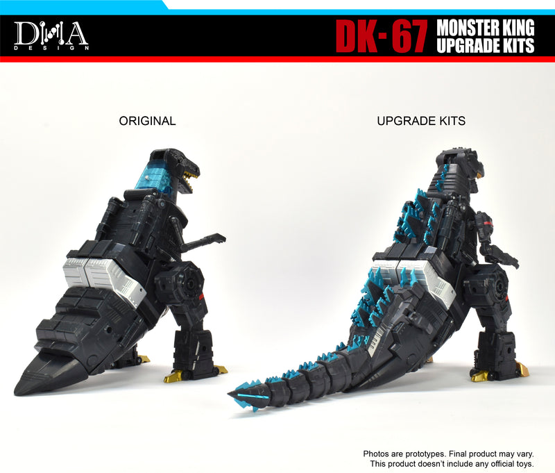 Load image into Gallery viewer, DNA Design - DK-67 Megazauron Monster King Upgrade Kit
