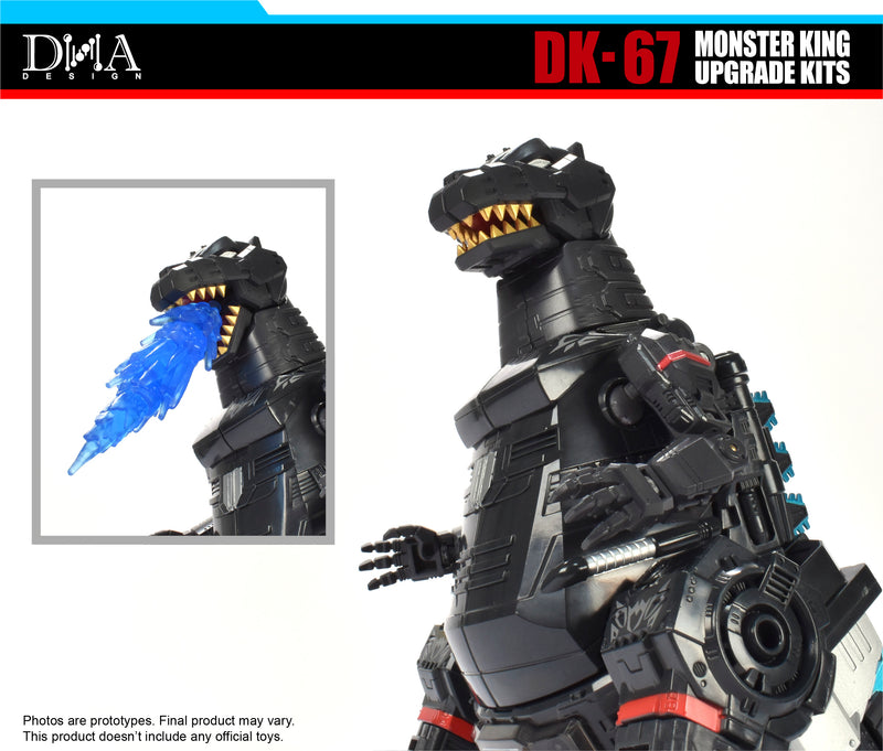 Load image into Gallery viewer, DNA Design - DK-67 Megazauron Monster King Upgrade Kit
