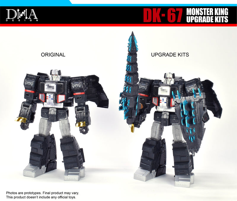 Load image into Gallery viewer, DNA Design - DK-67 Megazauron Monster King Upgrade Kit
